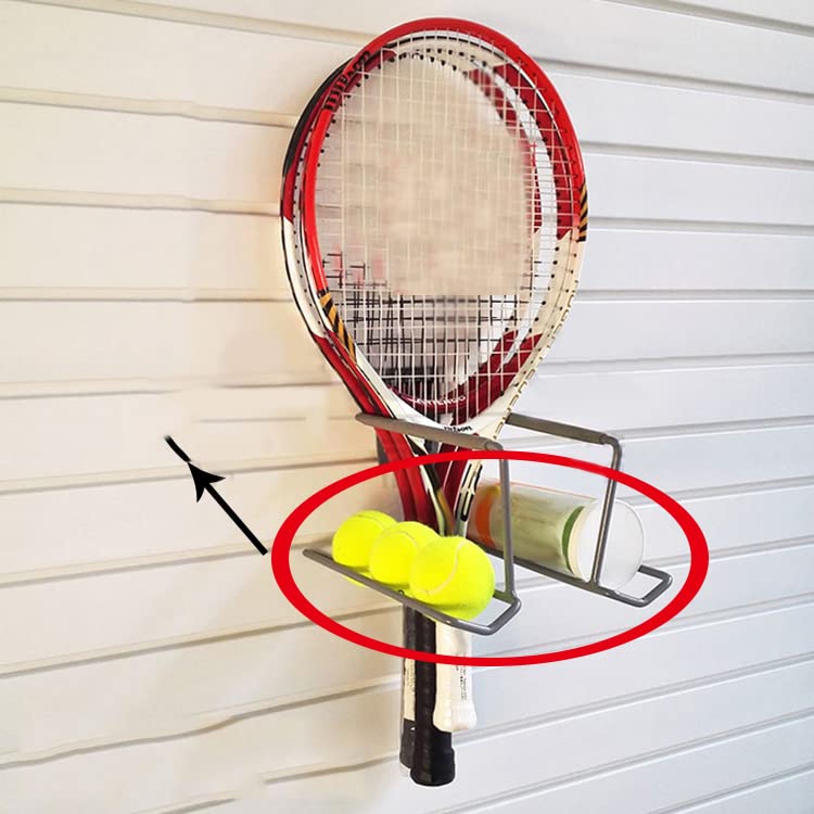 Steel Ball Holder Wall Mount - Space Saving Wall Storage Rack for Basketball, Volleyball & Soccer Balls | Perfect for Garage, Playroom & Sports Equipment Organization