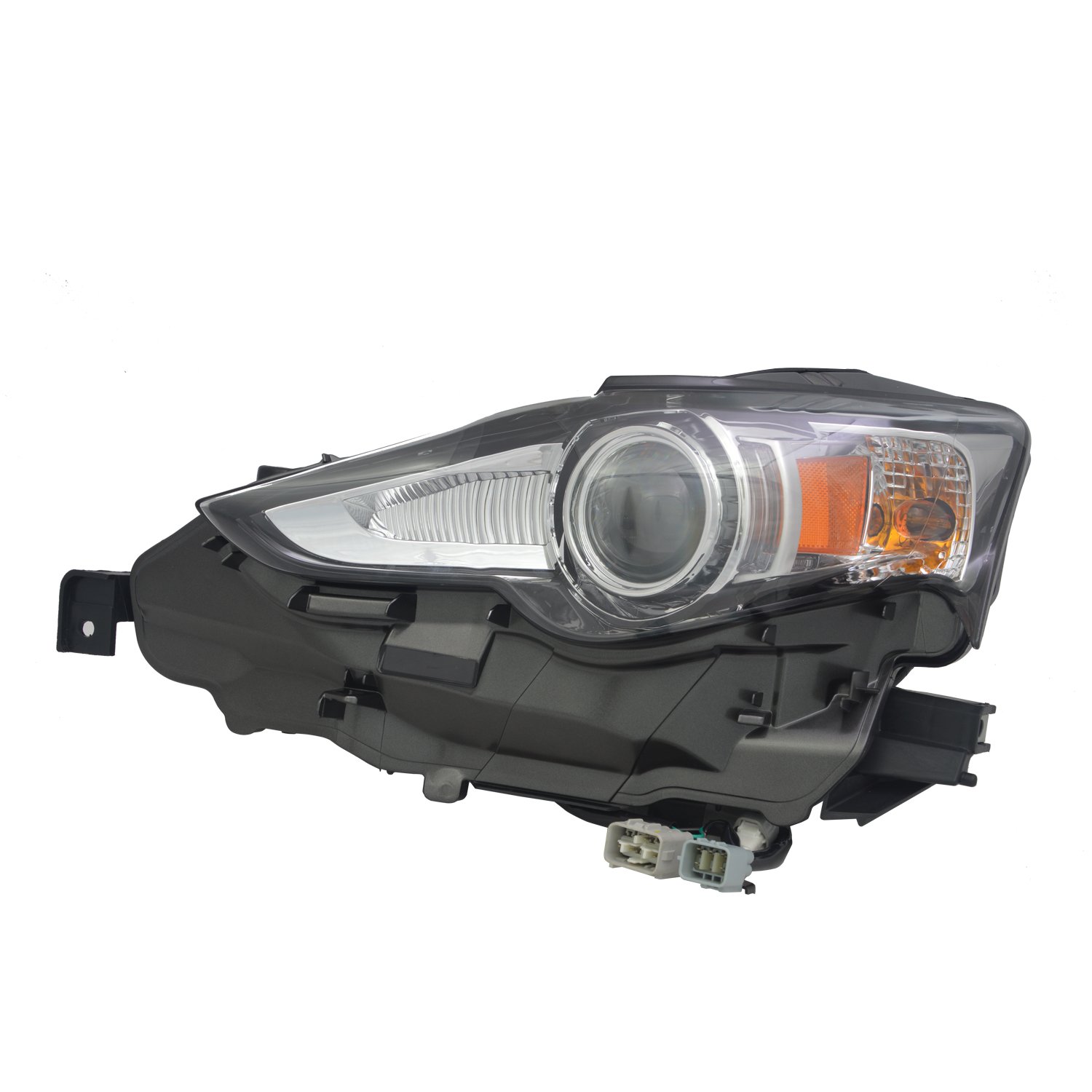 TYC Left Headlight Assembly Compatible with 2014-2016 Lexus IS250 - Replacement Headlamp for Improved Night Driving Safety