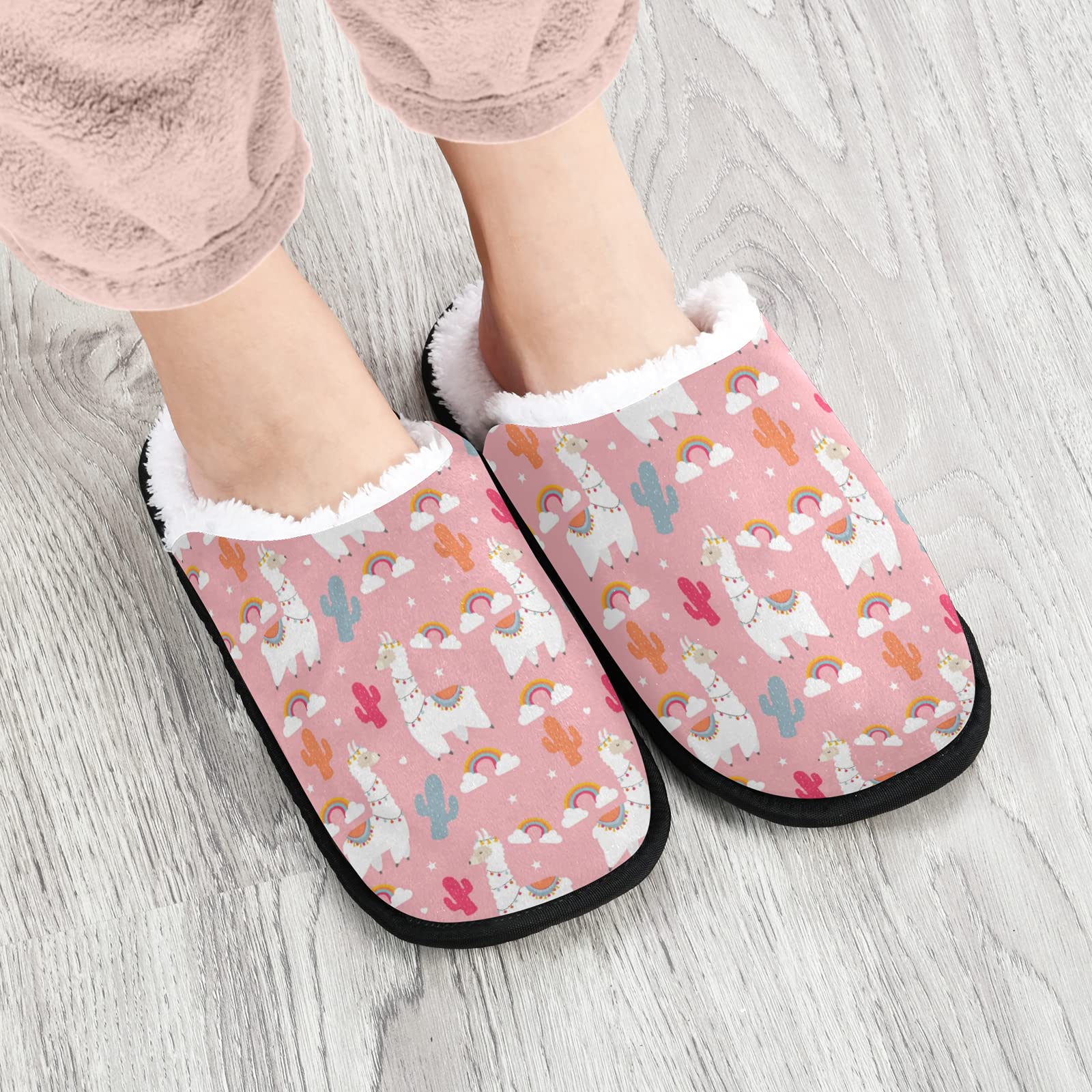 Visesunny Memory Foam Slippers for Women & Men - Winter Warm Cotton House Slippers, Non-Slip Indoor Outdoor Shoes with Soft Cushioning - Perfect for Home, Bedroom, Lounge & Backyard Use