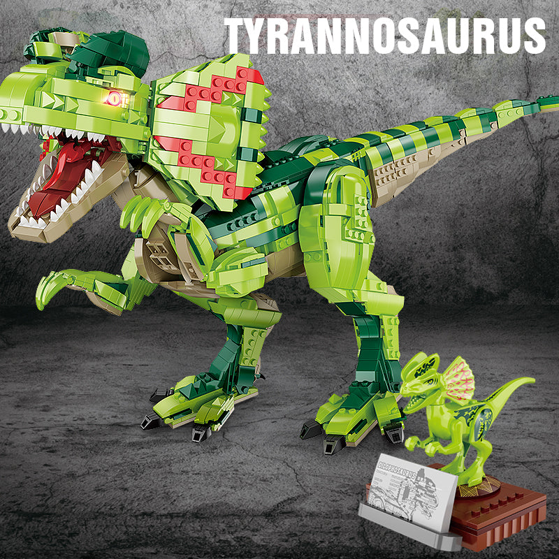 Forange BLOCK FC6202 Silophosaurus Dinosaur Building Blocks Set - 2075pcs STEM Educational Toy for Kids, Creative Construction Kit for Dinosaur Lovers - Perfect for Birthday Gifts, Classroom Activities & Family Bonding Time