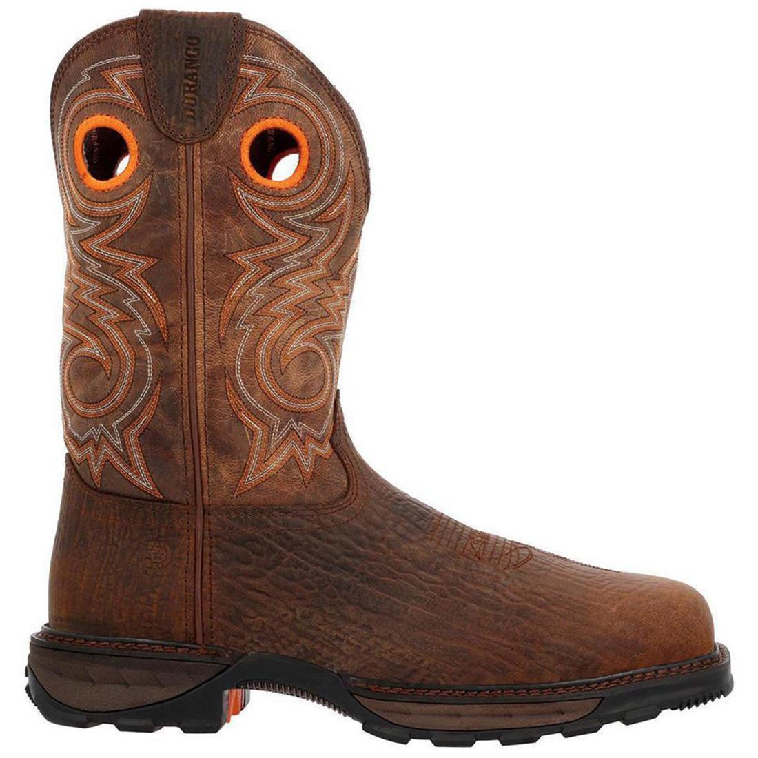 Maverick XP Composite Toe Western Work Boots for Men - Waterproof Steel Toe Safety Shoes - Durable & Comfortable for Construction, Ranch Work & Outdoor Activities