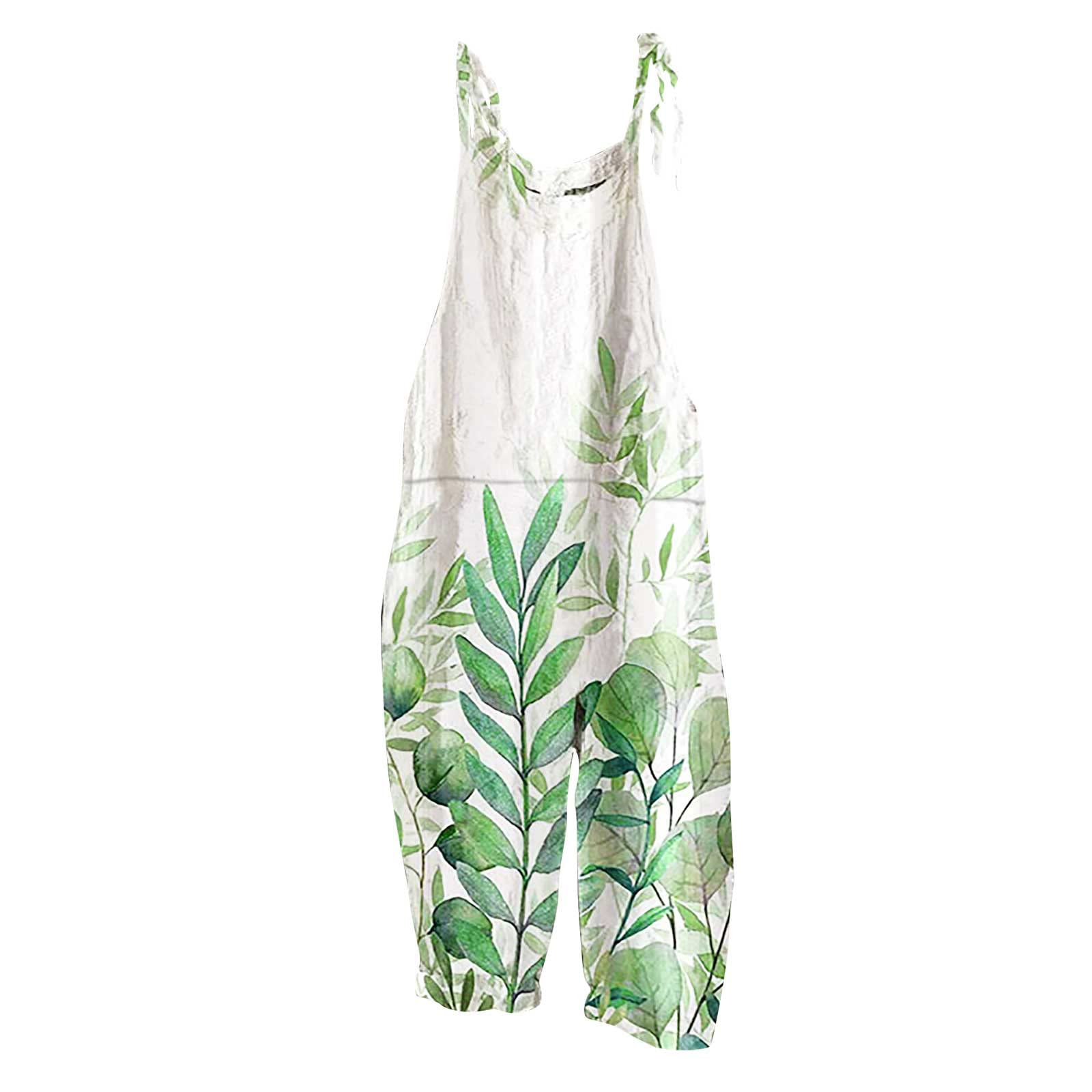 Women's Softball Pants - Printed Pocket Romper Jumpsuit with Strap Camis | Comfortable Activewear for Casual Wear & Sports | Perfect for Softball Games, Gym Workouts & Outdoor Activities