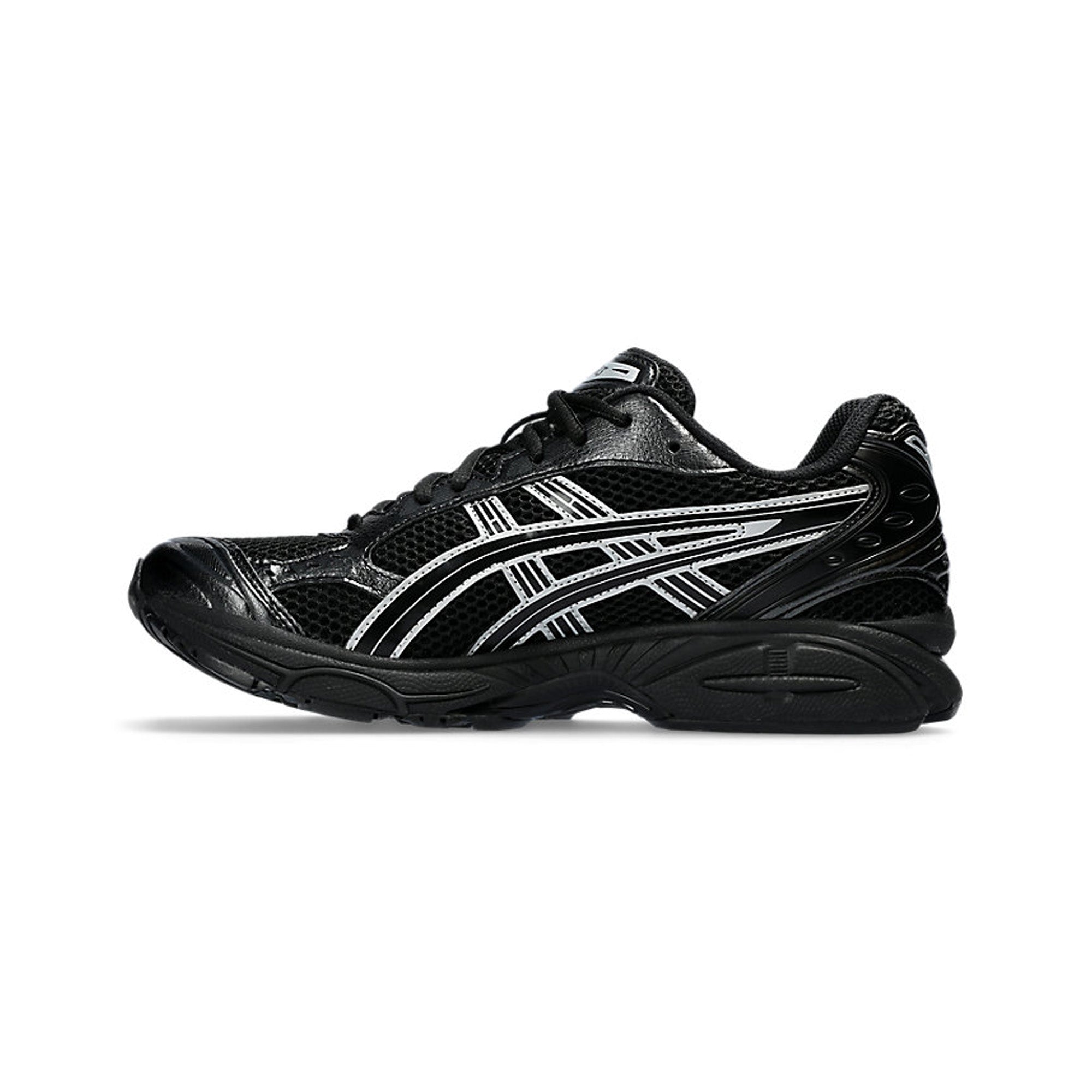 ASICS Gel Kayano 14 Running Shoes for Men - Black Pure Silver (2024) | Lightweight Cushioned Sneakers for Long Distance Running & Gym Workouts