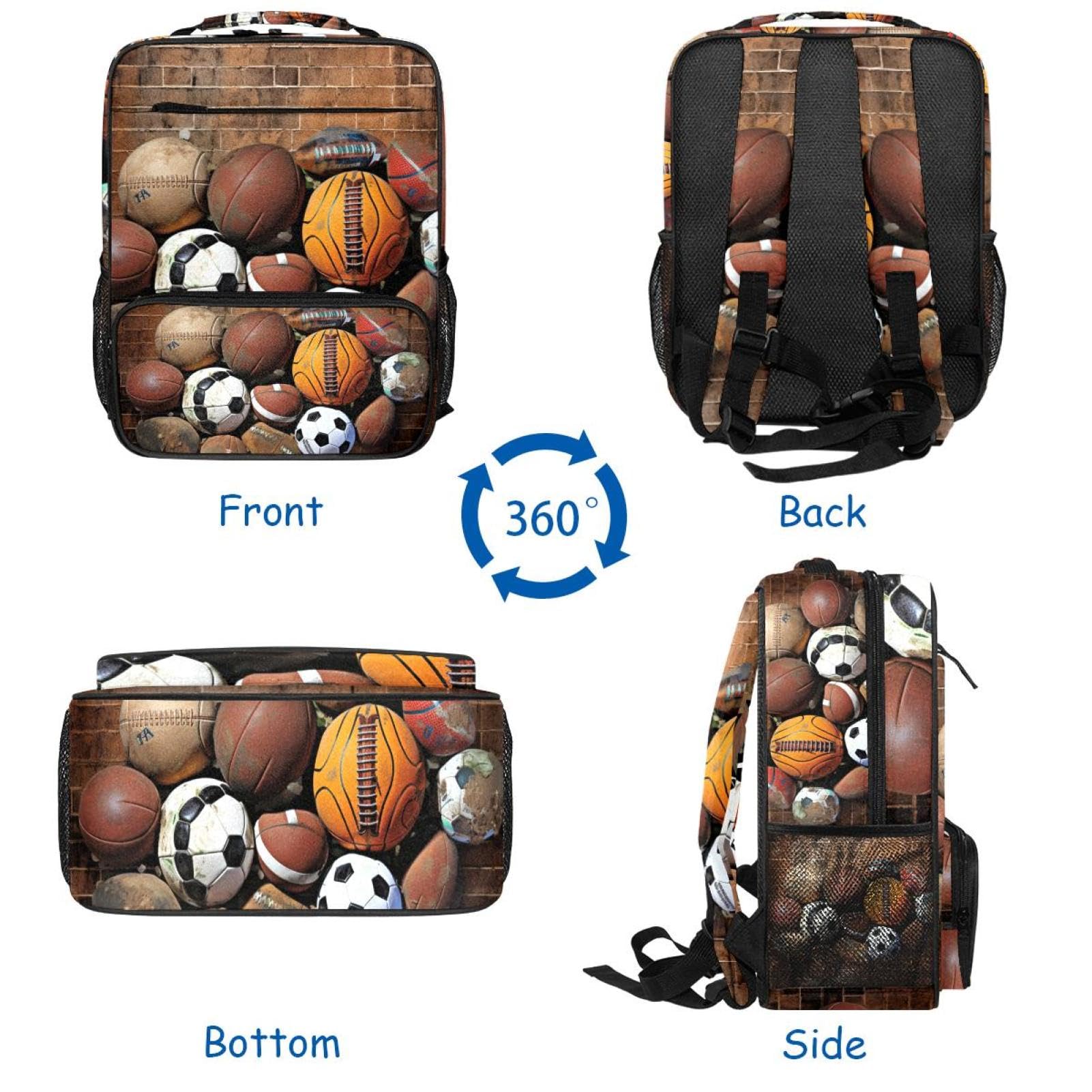 Waterproof Travel Backpack for Women & Men - Lightweight Hiking Backpack for Sports (Basketball, Football, Baseball) - Perfect for Gym, School, Camping & Outdoor Adventures