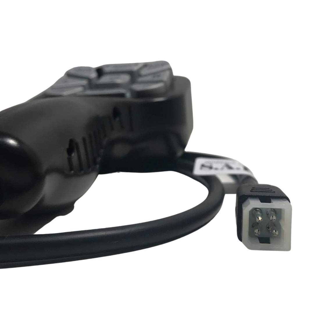 Fisher Expandable Plow 4-Pin Plug XLS Handheld Control MM 29800 - Aftermarket Replacement for Snow Plow Systems - Perfect for Winter Snow Removal & Truck Maintenance