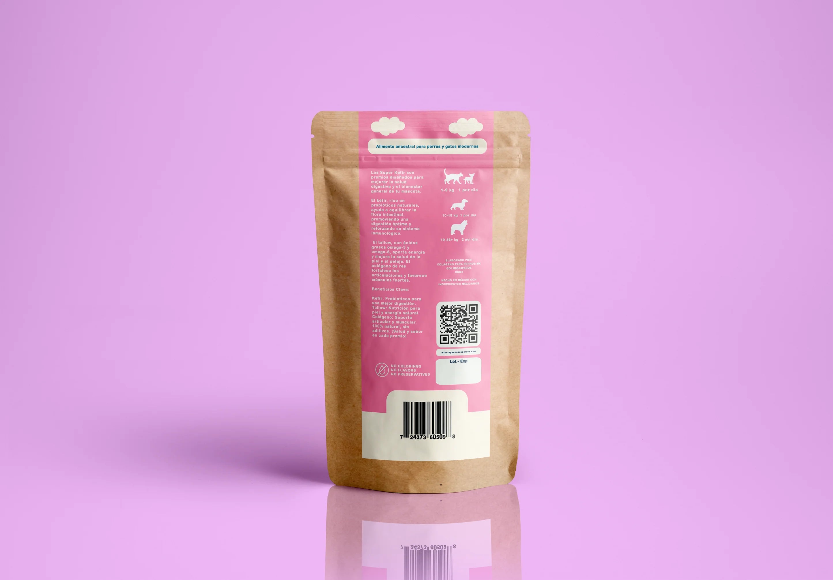 Premium Super Kefir with Probiotics & Collagen for Dogs - Supports Digestive Health, Joint Care & Vitality | Ideal for Senior Dogs & Digestive Issues