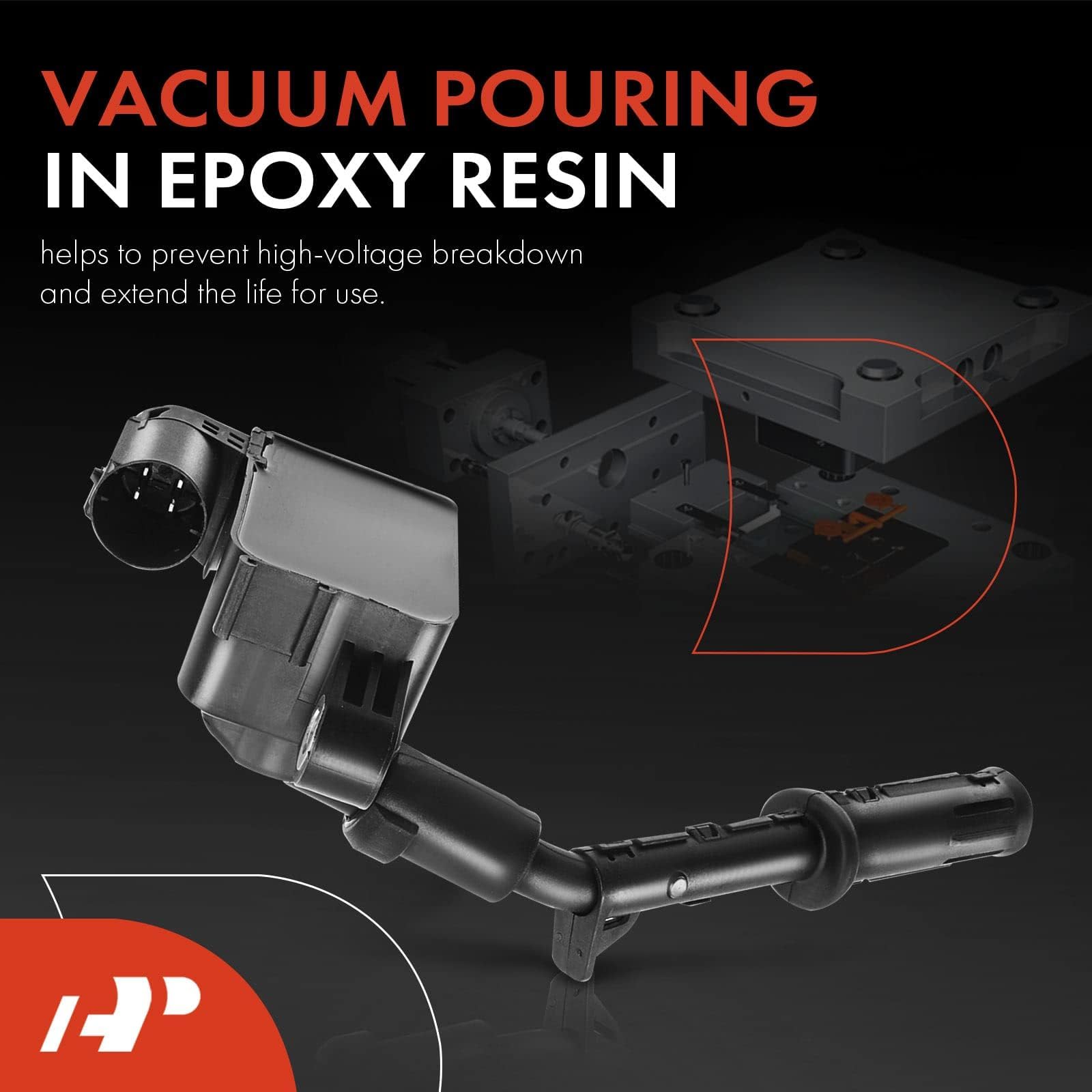 Premium Ignition Coil Compatible with Mercedes-Benz W166 GL450 GL550 GL63 GLE63 GLS63 ML63 AMG GLS550 ML350 ML550 - High Performance Replacement Part for Smooth Engine Start & Acceleration - Perfect for Off-Roading, Daily Commuting & Long Distance Travel