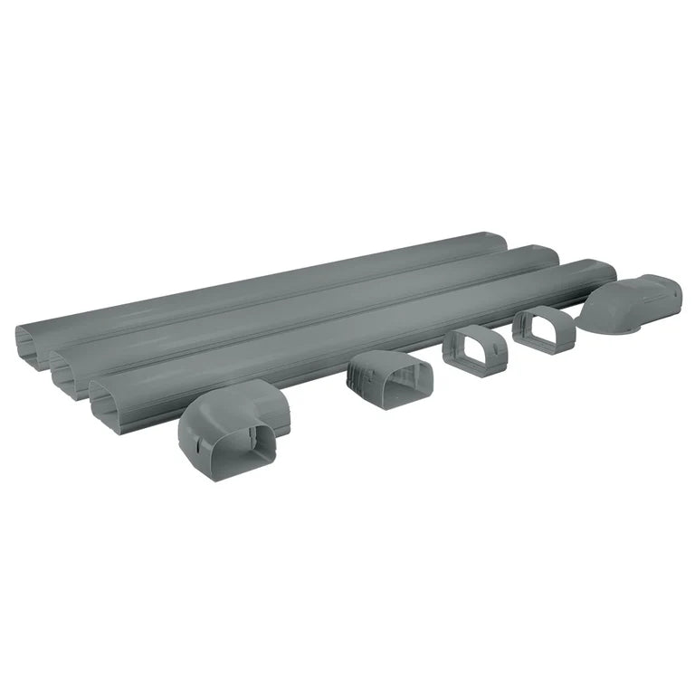 MRCOOL LineGuard 4.5 Complete Line Set Cover Kit - 12 ft HVAC Protection for Outdoor AC Units | Prevents Weather Damage & Extends Lifespan | Perfect for Residential & Commercial Use