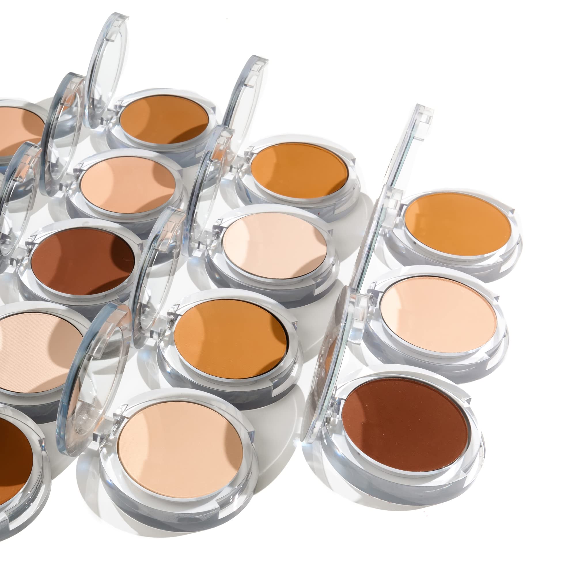PUR Cosmetics 4-in-1 Pressed Mineral Foundation SPF 15 - Porcelain (60g) | Natural Finish, Oil-Free & Vegan | Perfect for Daily Wear & Sensitive Skin