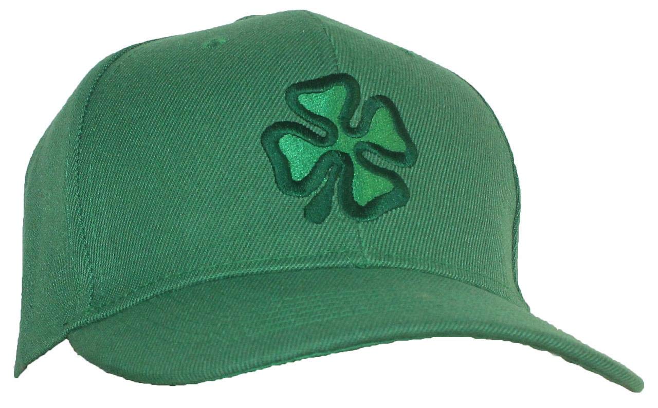 Tropic Hats for Adults - Adjustable Embroidered Shamrock Clover Hat | Perfect for St. Patrick's Day, Irish Festivals & Outdoor Activities