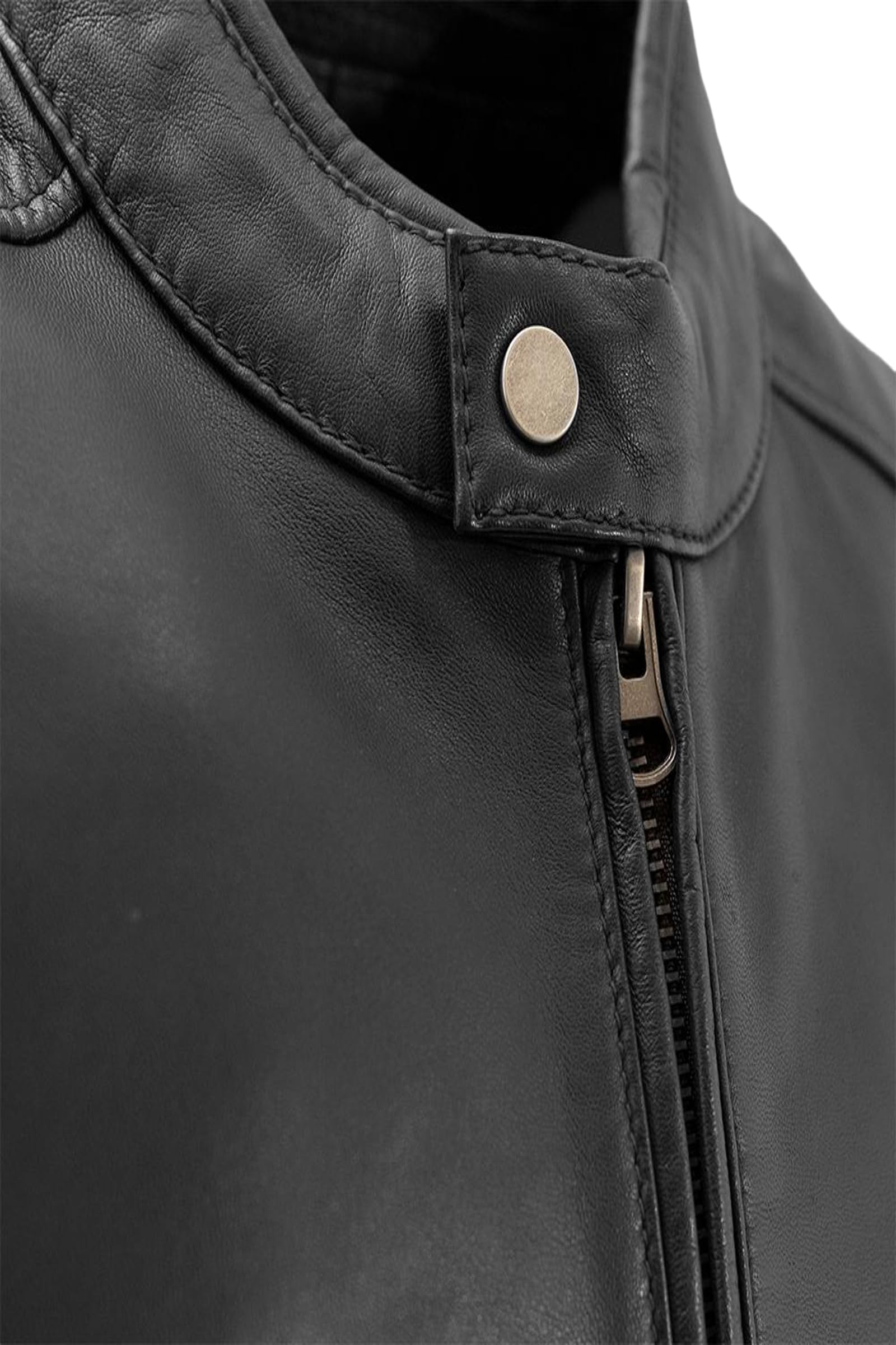 Premium Blake Men's Genuine Leather Jacket - Stylish & Durable Outerwear for Casual Wear, Motorcycle Riding & Night Out