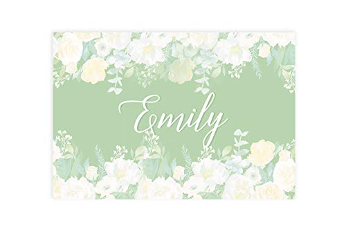 Mint Green Floral Custom