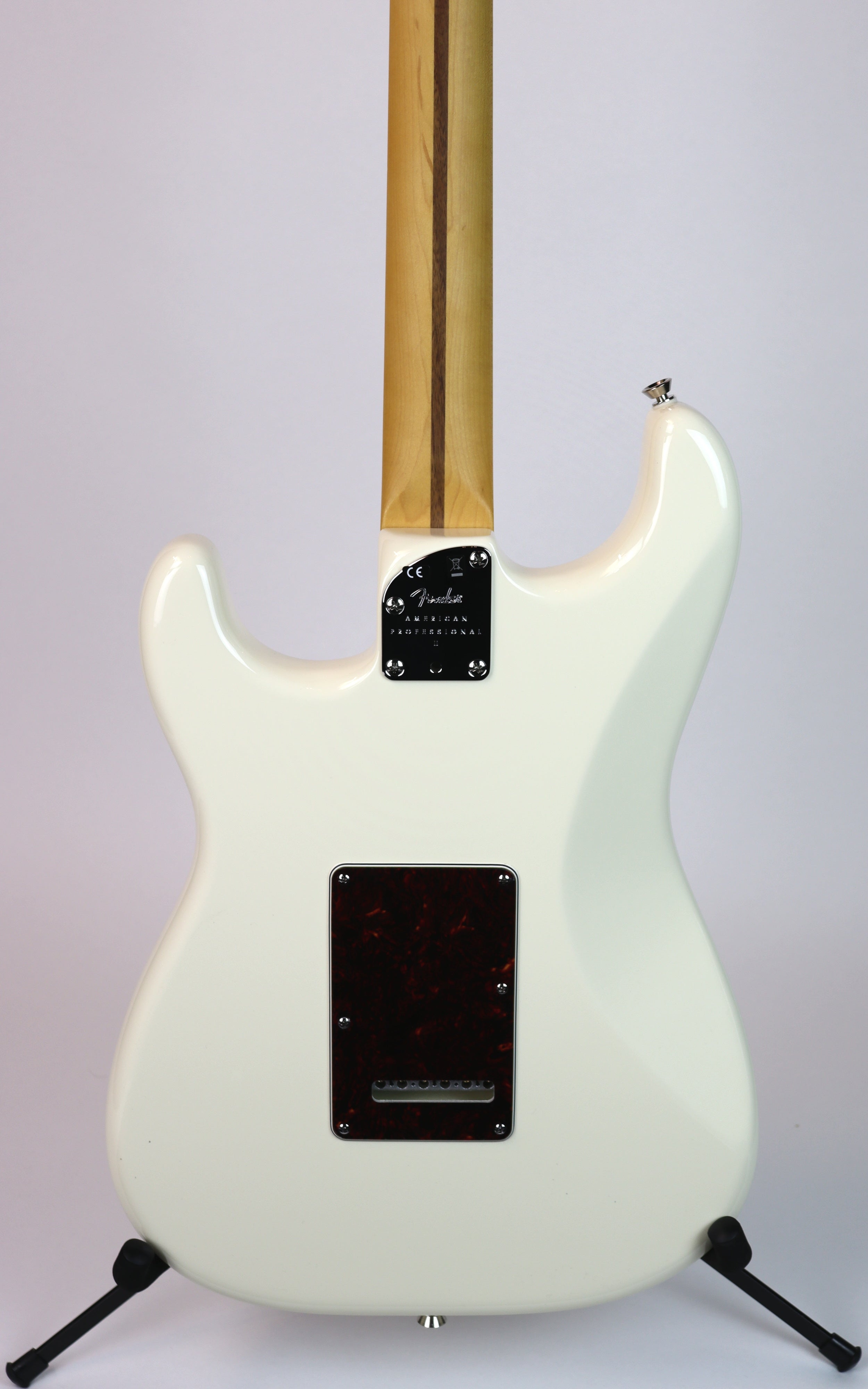 Fender American Professional II Stratocaster RW Olympic White Electric Guitar - Premium Maple Neck, Professional Sound for Stage & Studio