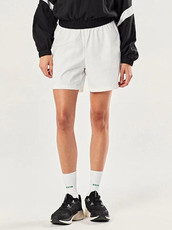Always Stretchy Shorts for Women - Comfortable Elastic Waist Workout Running Yoga Lounge Shorts - Perfect for Gym, Travel & Casual Wear