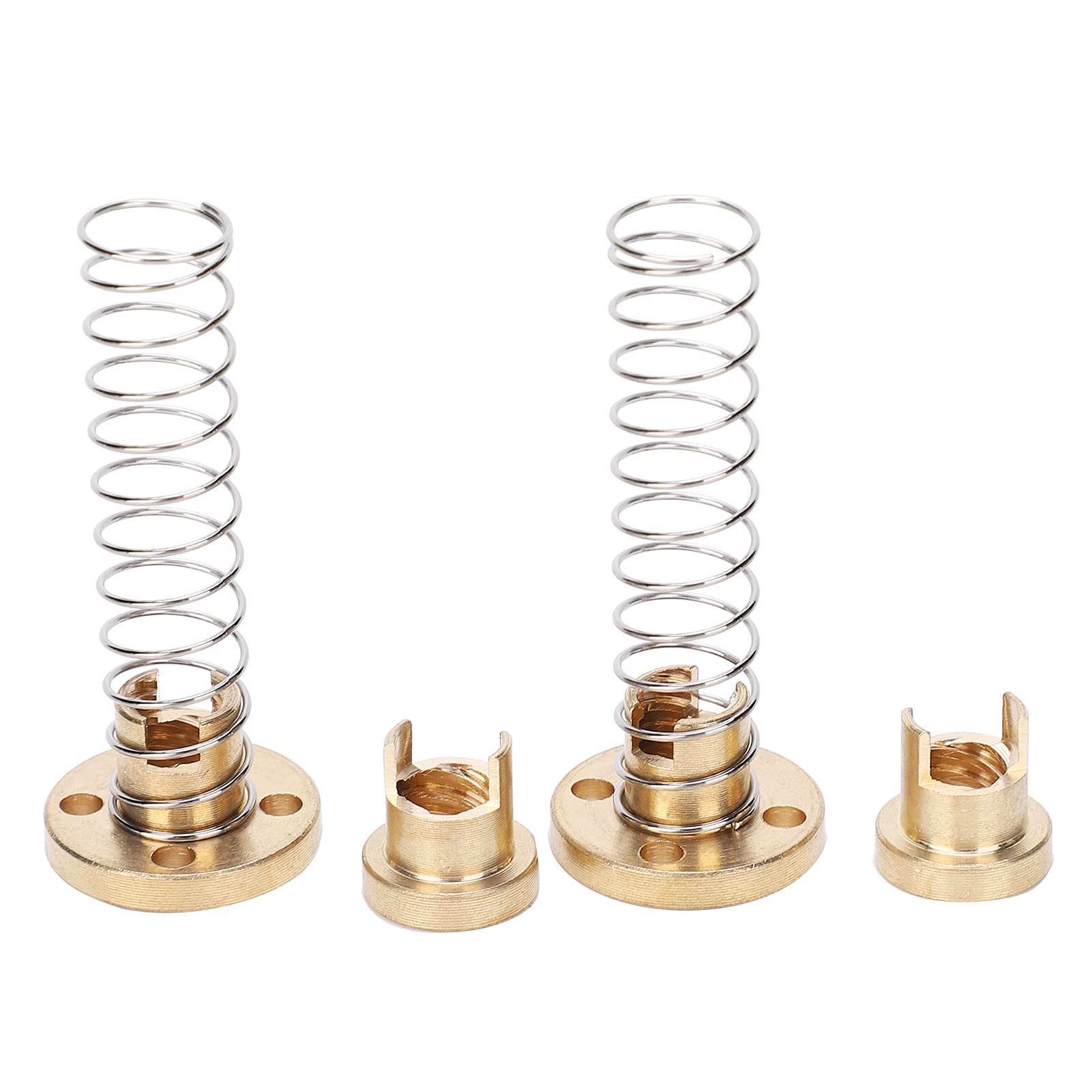 T8 Anti-Backlash Spring Nut - Precision Replacement for CNC Rolling Mills & 3D Printers | Household DIY & Industrial Use