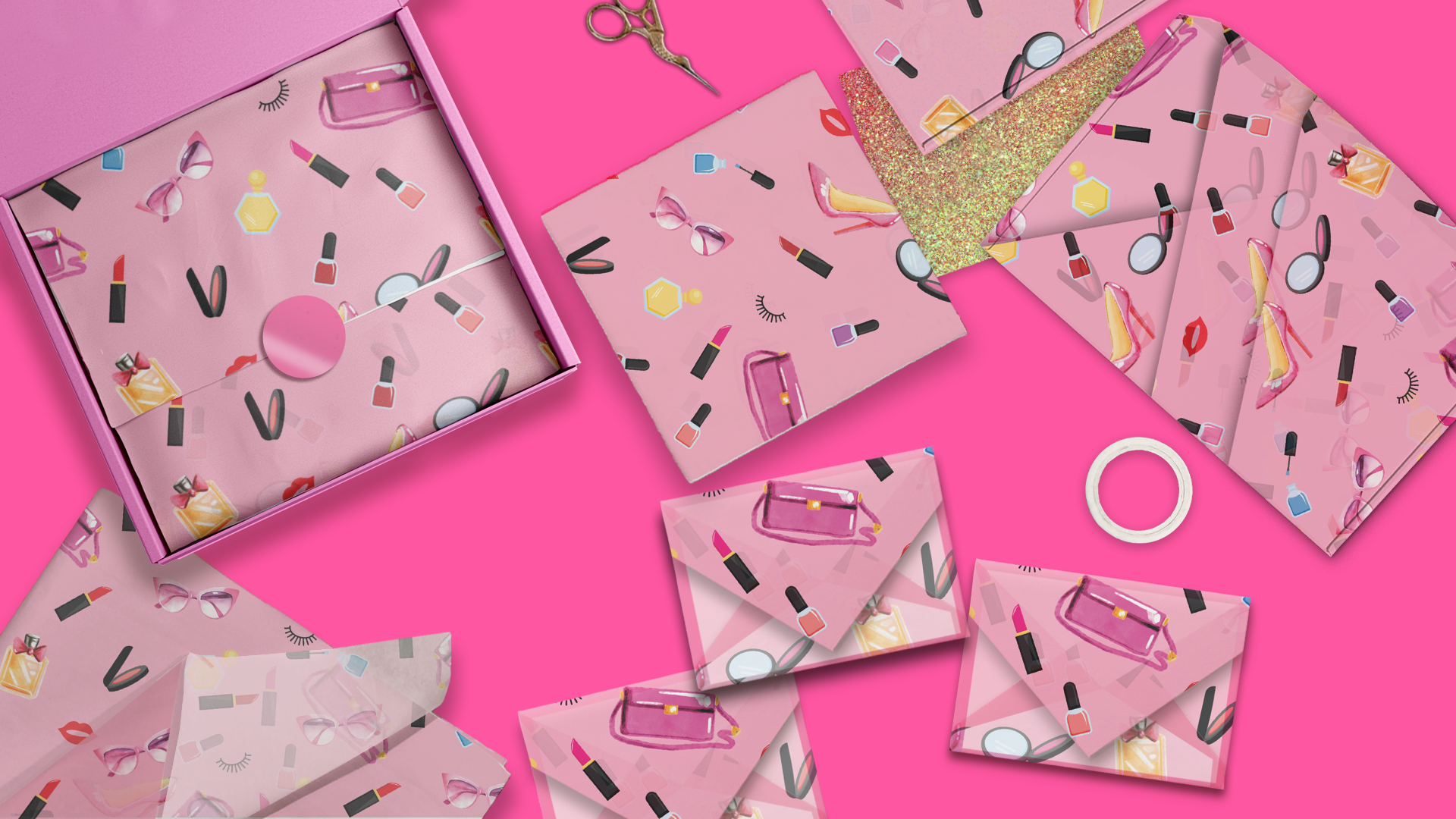 Premium Makeup Tissue Paper for Gift Bags - Fashion Designer Wrapping Paper for Cosmetics, Jewelry & Small Gifts - Perfect for Birthday, Wedding & Party Favors