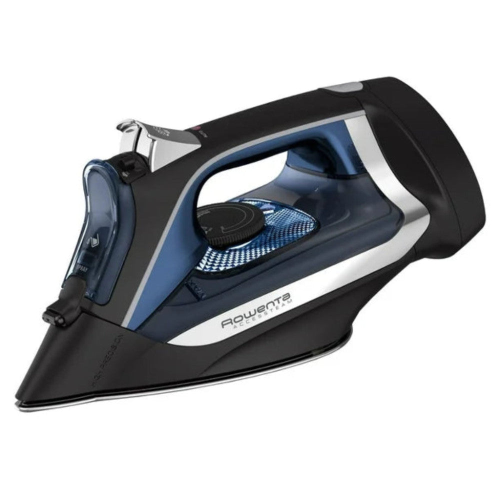 ROWENTA DW2464U1 Steam Iron with Retractable Cord - Blemished Packaging (Full Warranty) | Perfect for Home & Travel Ironing Needs
