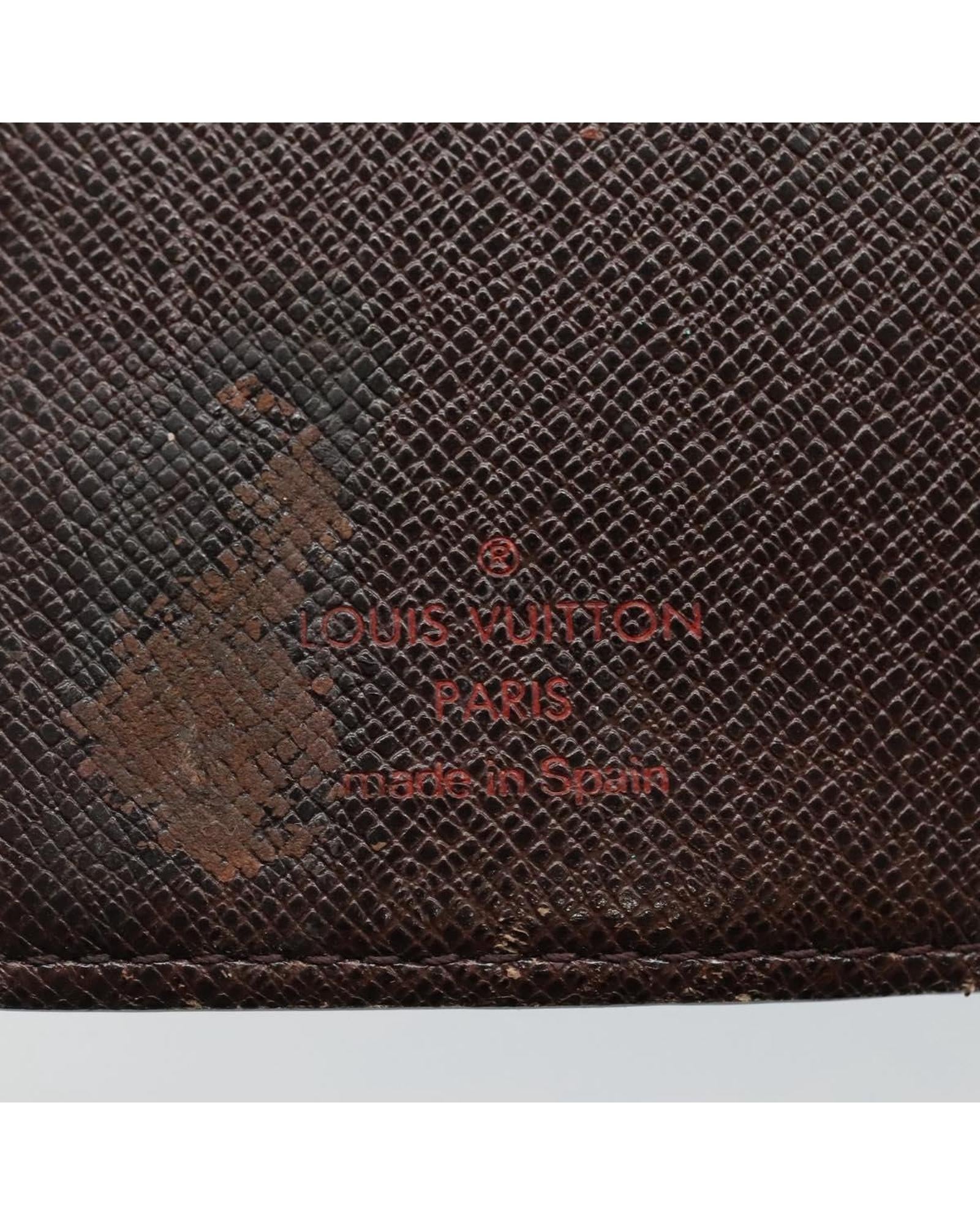 Louis Vuitton Damier Ebene PM Agenda Planner - Luxury Leather Organizer for Business & Personal Use | Perfect for Meetings, Scheduling & Daily Planning