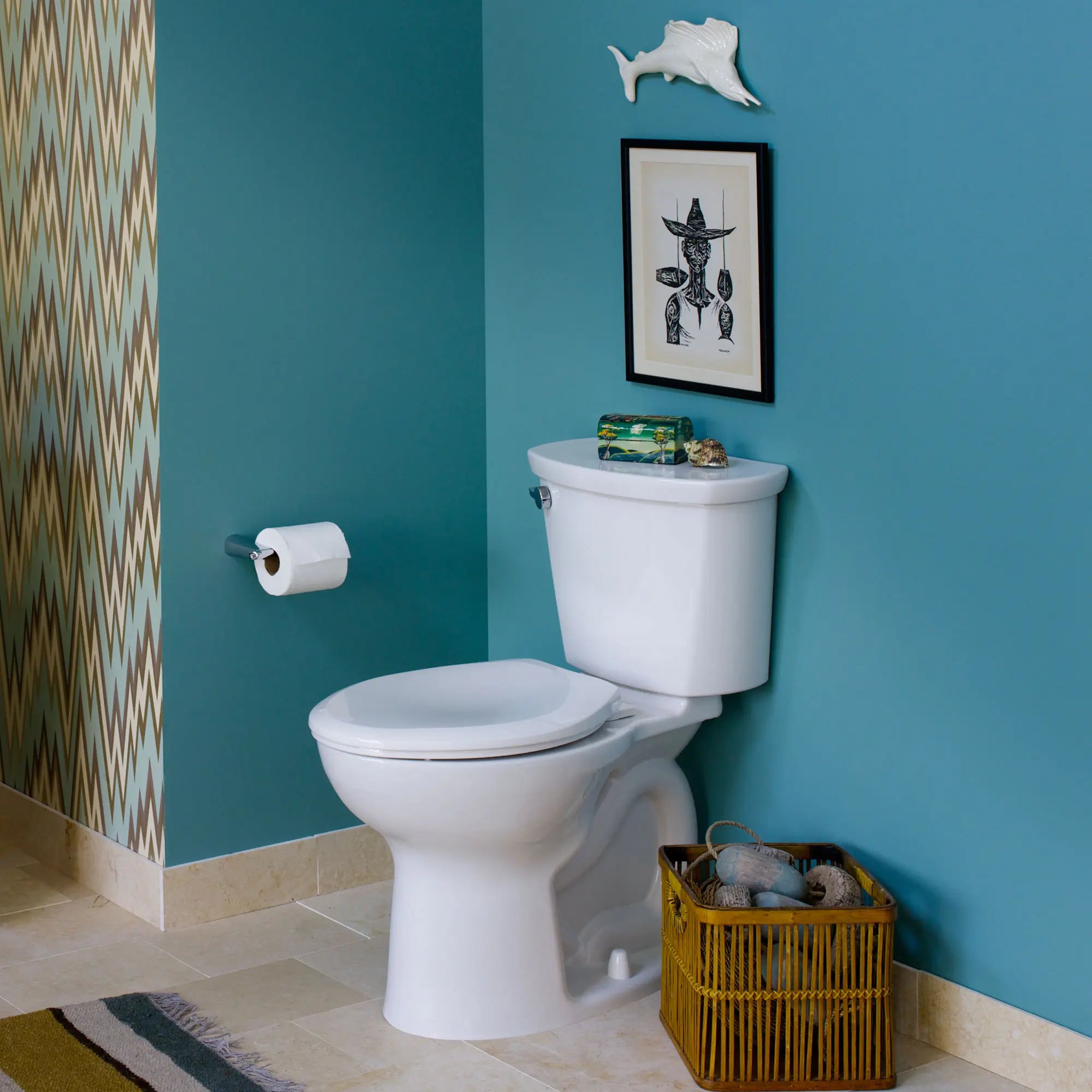 Cadet PRO Two-Piece 1.28 GPF/4.8 LPF Elongated Chair Height Toilet Bowl - Water-Saving, Comfort Height Design for Bathroom & Powder Room Renovations
