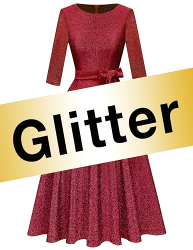 Glitter Burgundy