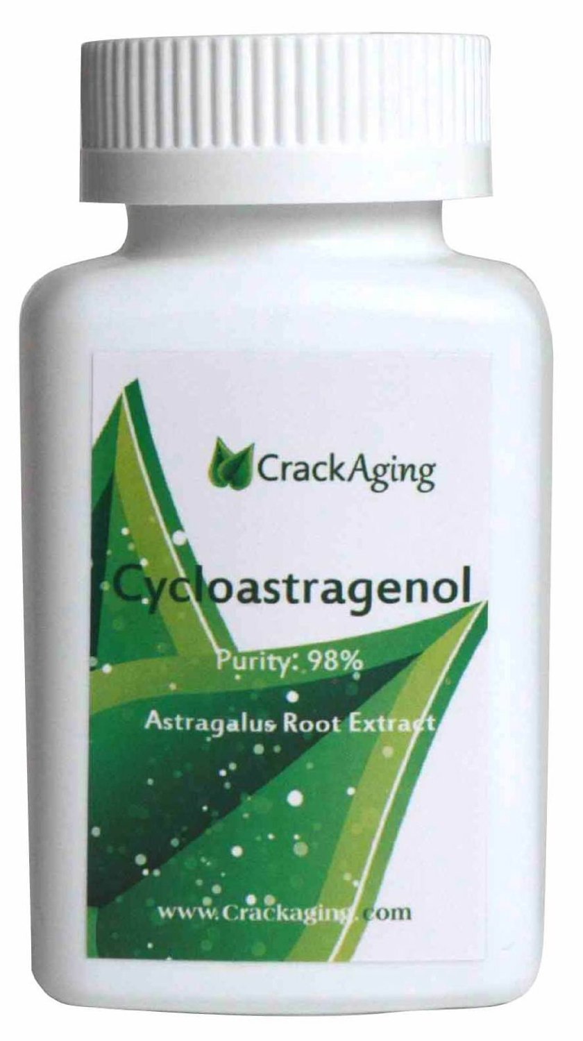 Cycloastragenol 98% Anti-Aging Supplement - Telomerase Activator & Telomere Support - 25mg 60 Capsules (2 Bottles) | Boost Longevity & Cellular Health for Men & Women | Perfect for Daily Wellness Routine & Anti-Aging Regimen