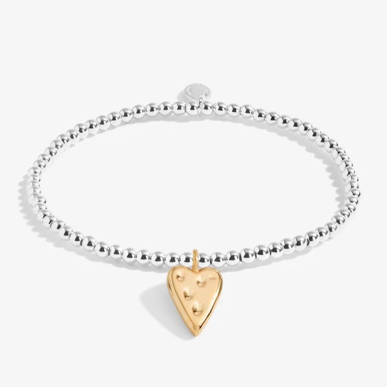 Joma Jewellery Bracelet - A Little Life Is Better With You By My Side - Sterling Silver Friendship Bracelet for Women - Perfect Gift for Best Friend, Sister or Loved One - Everyday Wear & Special Occasions