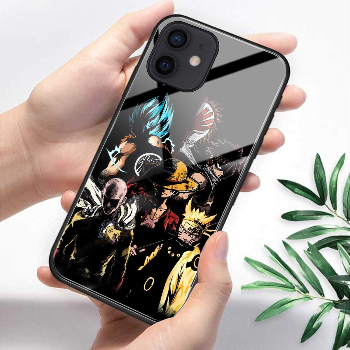 One Piece Anime Luffy Zoro Law Straw Hat Crew iPhone Case for iPhone 13/13 Pro/13 Pro Max/11 Pro Max/X/XR/XS Max/SE 2020/12 Pro Max/12 Mini - Durable Protective Phone Cover for Anime Fans & Gift Ideas