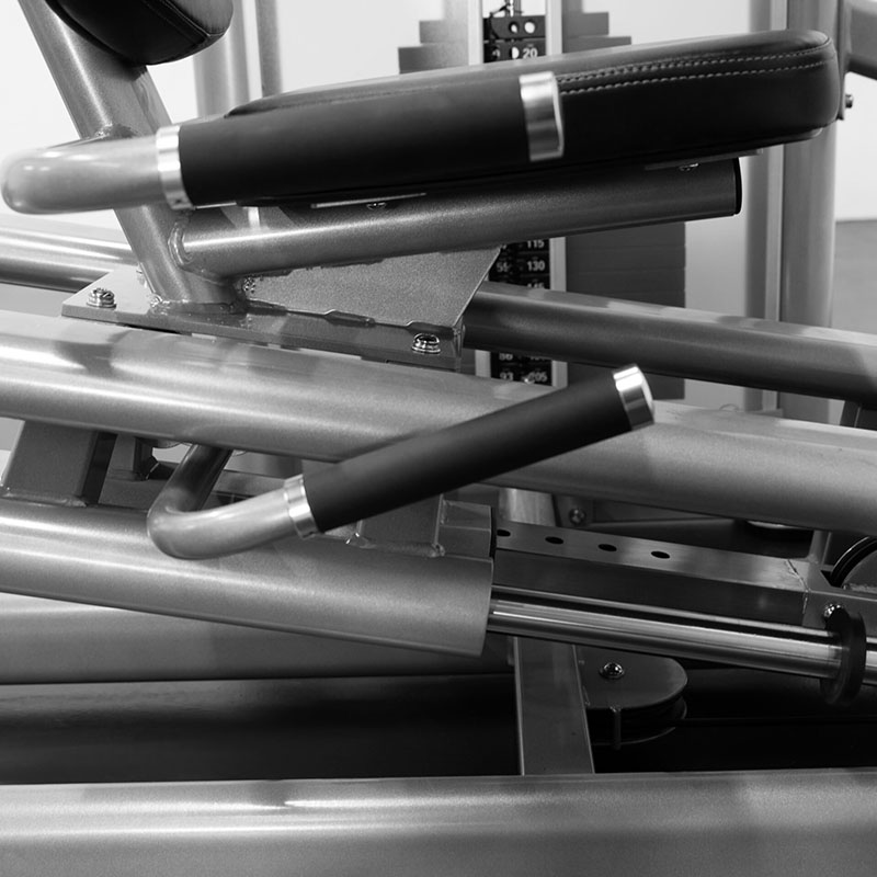 BodyKore GR614 Seated Leg Press Machine - Isolation Series for Home & Gym Strength Training - Perfect for Leg Workouts, Muscle Toning, and Physical Therapy