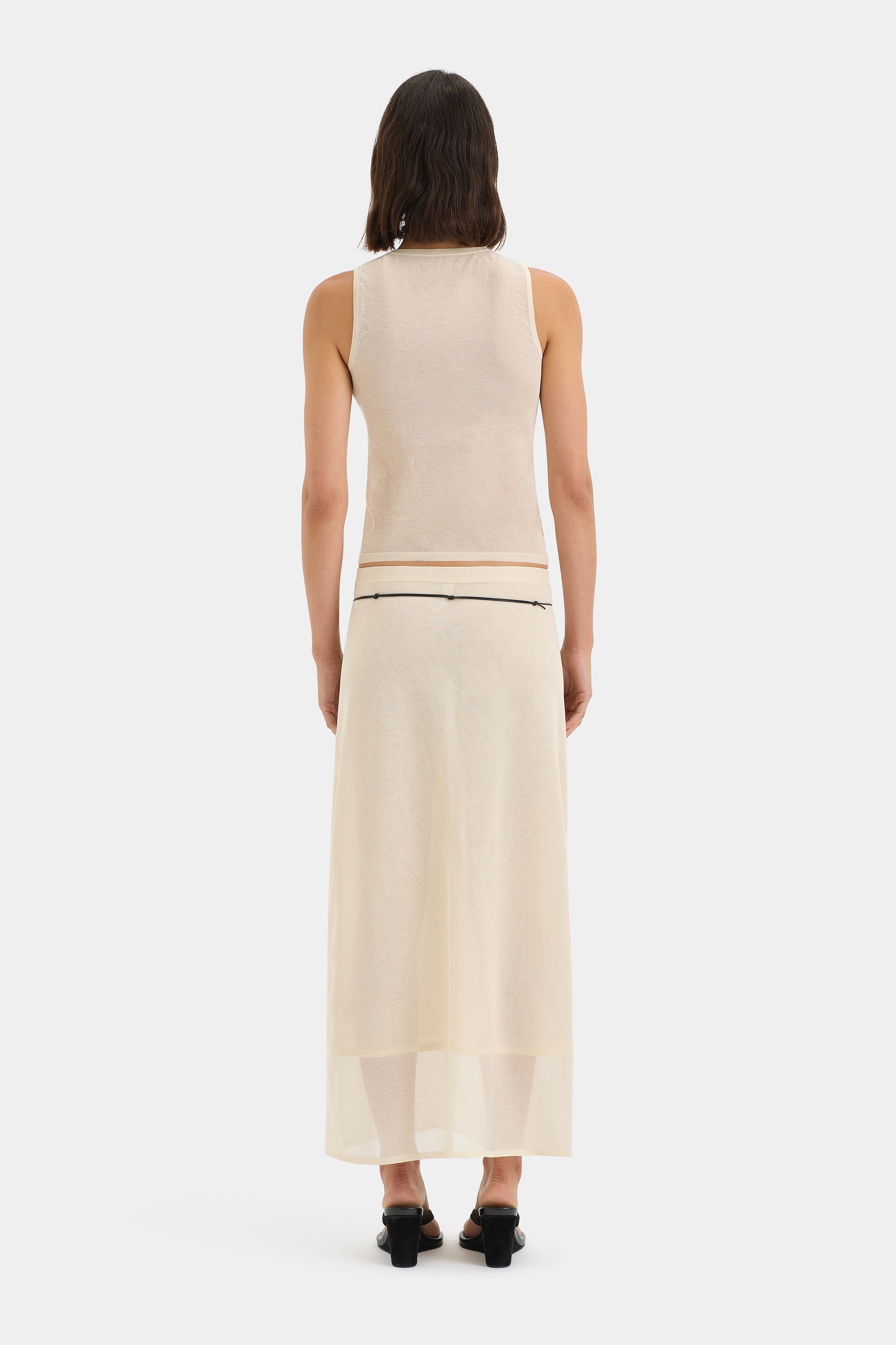 Stylish Peregrine Layered Skirt for Women - Trendy High Waist Flowy Midi Skirt with Pockets | Perfect for Casual Outfits, Office Wear & Summer Dresses