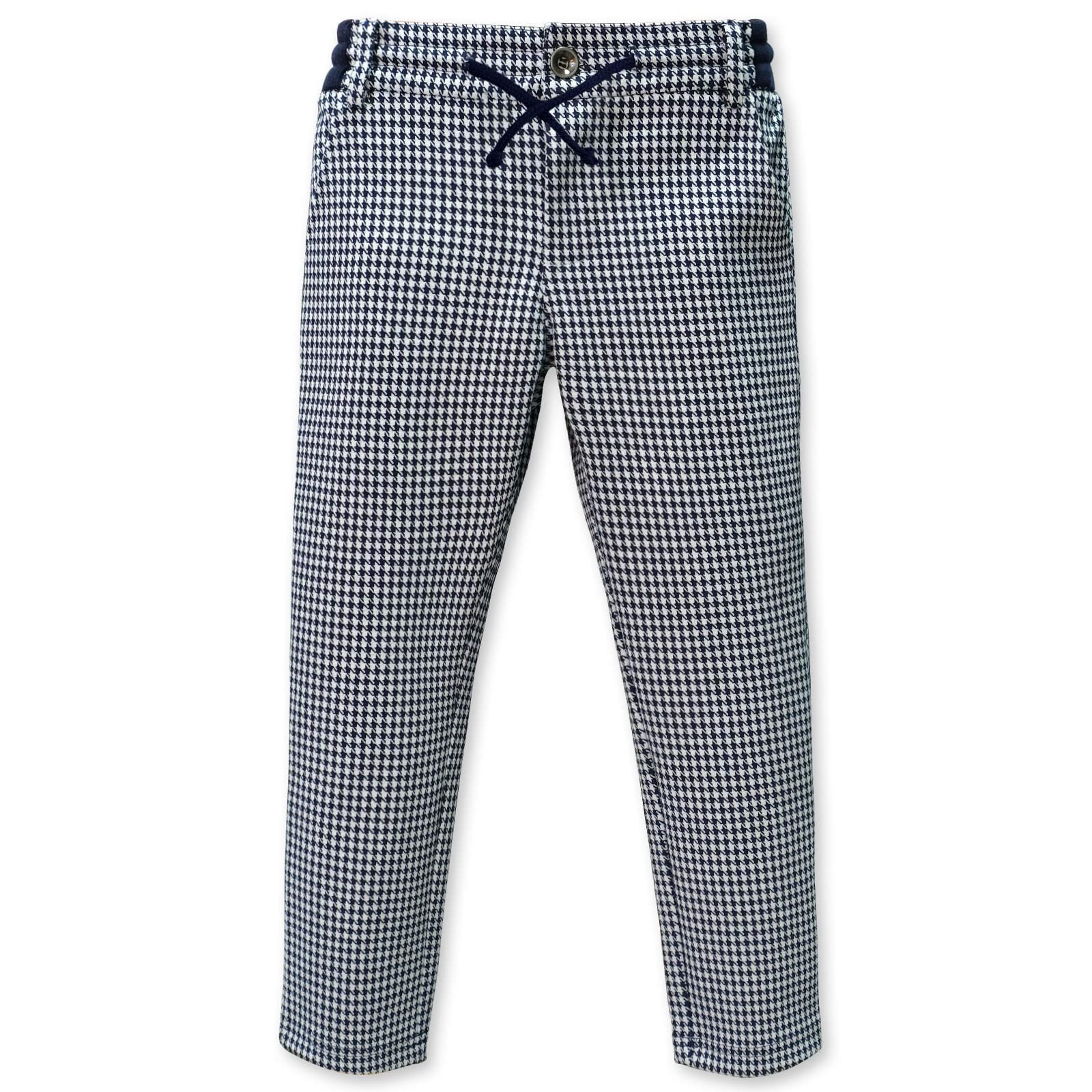 **ASHION Boys Dress Pants with Adjustable Waist - Slim Fit Stretch Plaid Chinos for Kids 2-12 Years - Perfect for School, Parties & Formal Events**