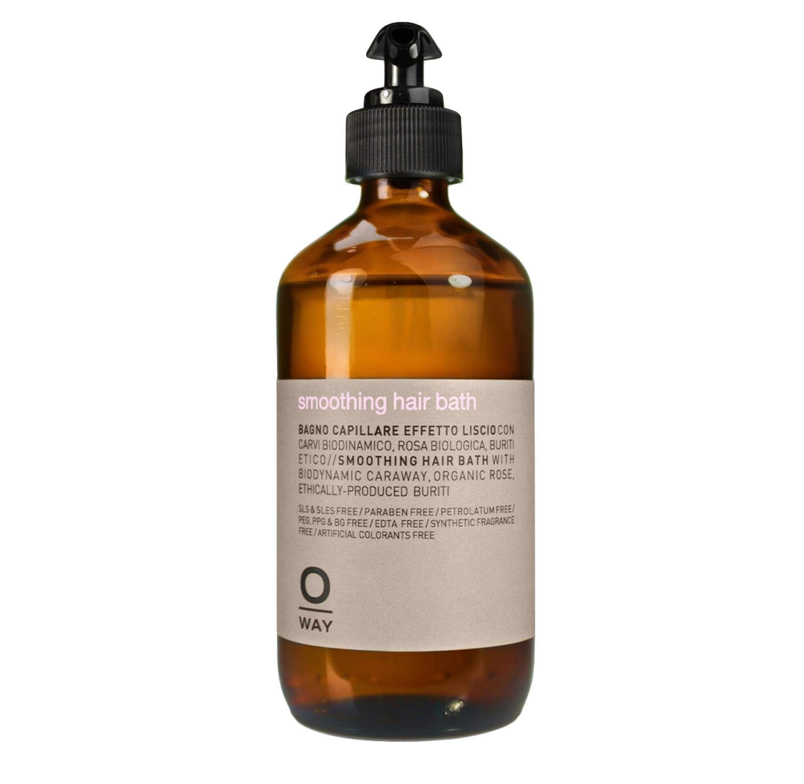 Oway Smoothing Hair Bath Shampoo - 8oz/240ml for Frizz Control & Shine - Hydrating & Nourishing Formula for Smooth, Silky Hair - Perfect for Daily Use & Salon-Quality Results at Home
