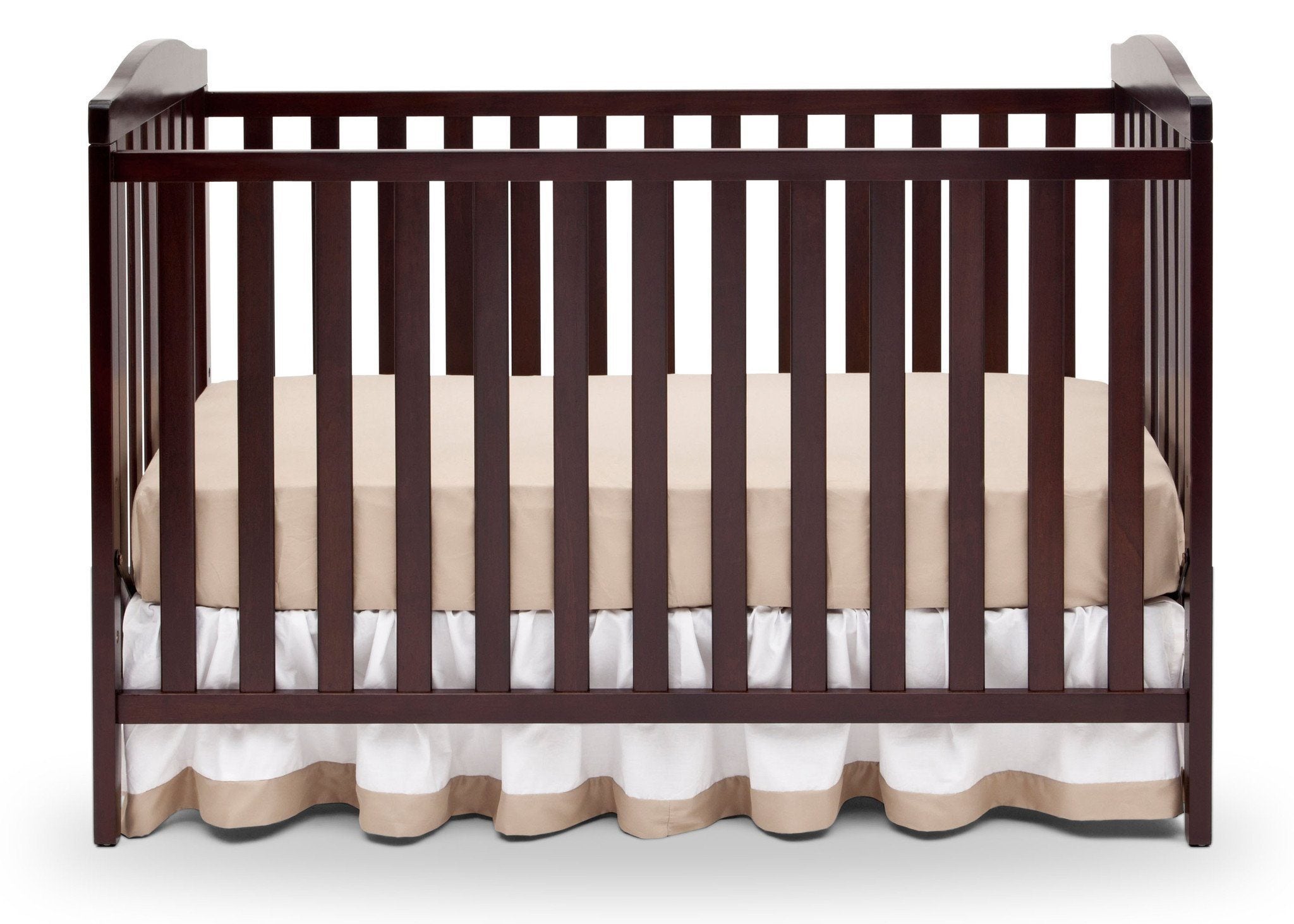 Capri 3-in-1 Convertible Baby Crib - Toddler Bed & Daybed - Safe & Stylish Nursery Furniture for Boys & Girls | Perfect for Newborns, Infants & Growing Toddlers