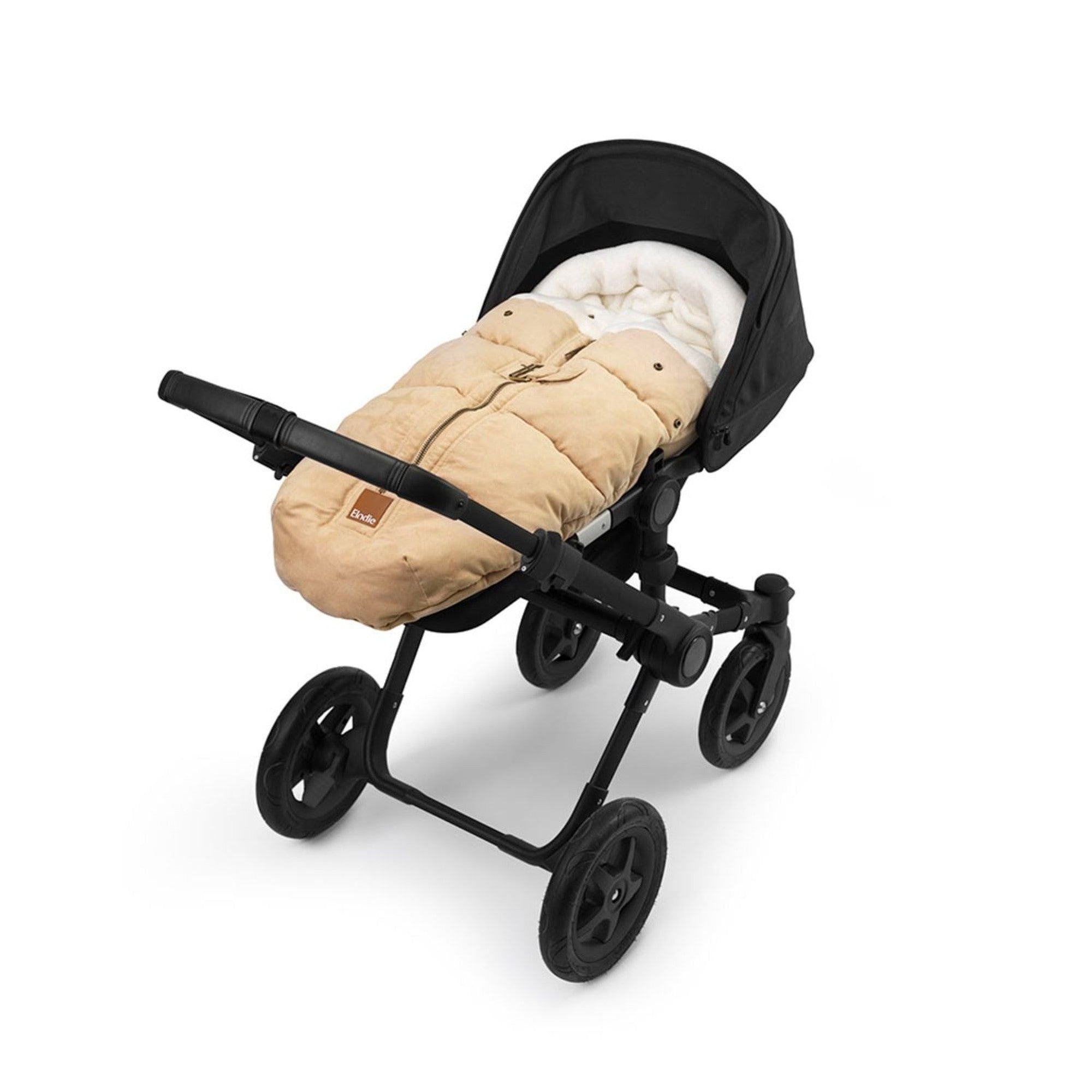 Elodie Details Alcantara Footmuff - Premium Baby Stroller Foot Warmer for Cold Weather, Soft & Cozy Infant Accessory - Perfect for Winter Walks, Outdoor Adventures, and Daily Errands