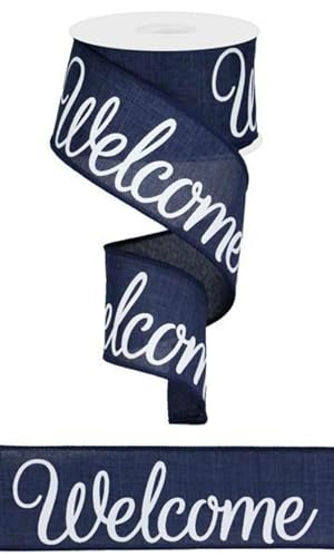 Navy Blue, White