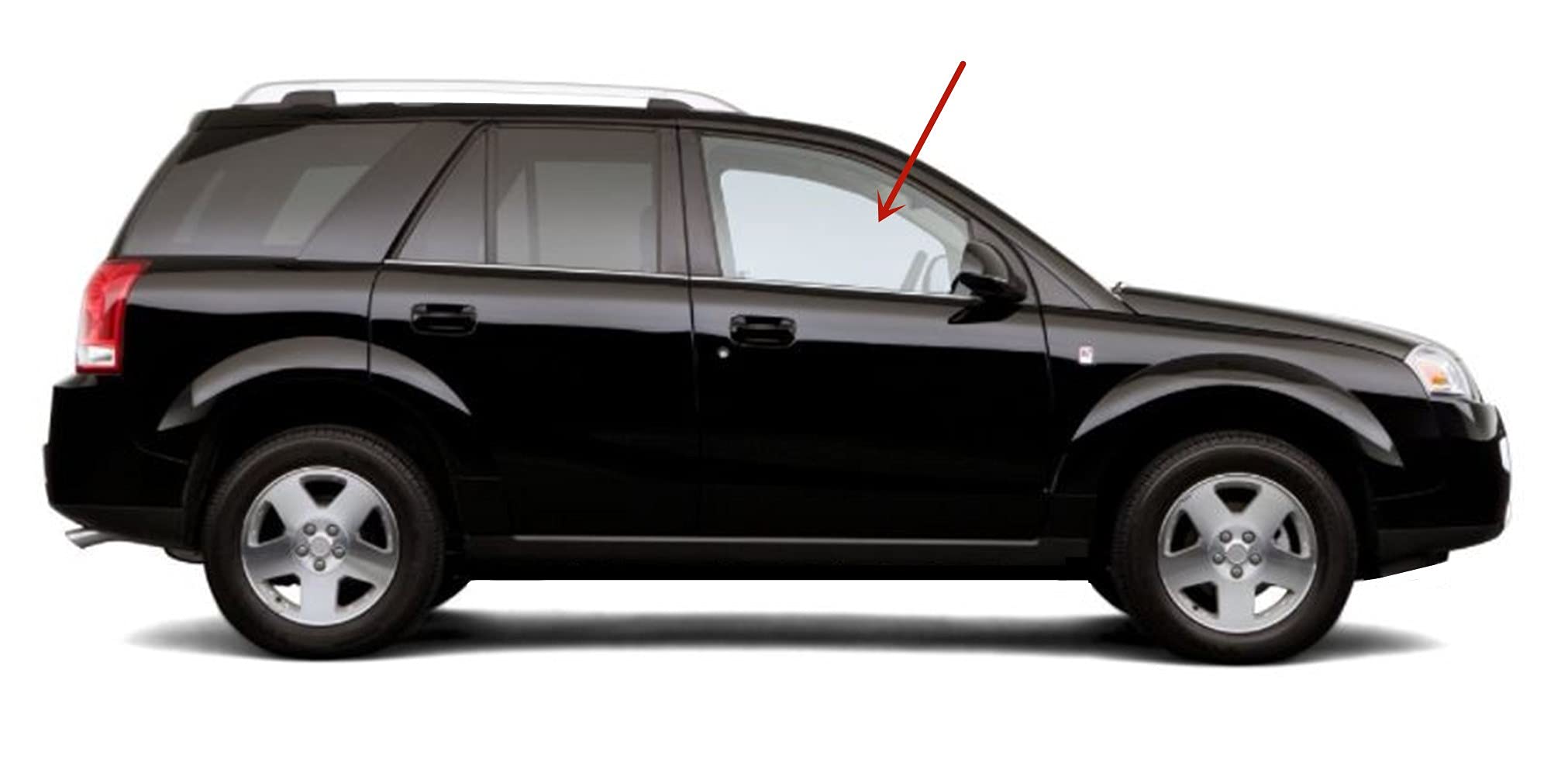 Passenger Side Front Door Window Glass Replacement for Saturn VUE 2002-2007 Models - Perfect Fit & Easy Installation for Car Window Repair