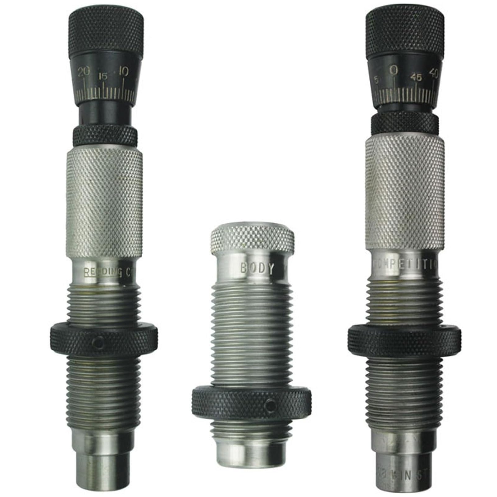 REDDING Competition Bushing Neck Reloading Die Set with Bullet Seating Die - 6.5MM Creedmoor Compatible - Precision Gunsmithing Tool for Long Range Shooting & Reloading