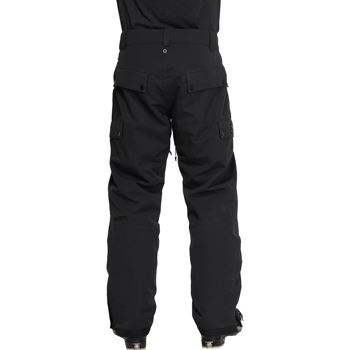 Armada Corwin Insulated Ski Pants for Men - Waterproof Winter Snow Pants, Thermal Lined, Black, Size L (2022 Model) - Perfect for Skiing, Snowboarding & Cold Weather Outdoor Activities