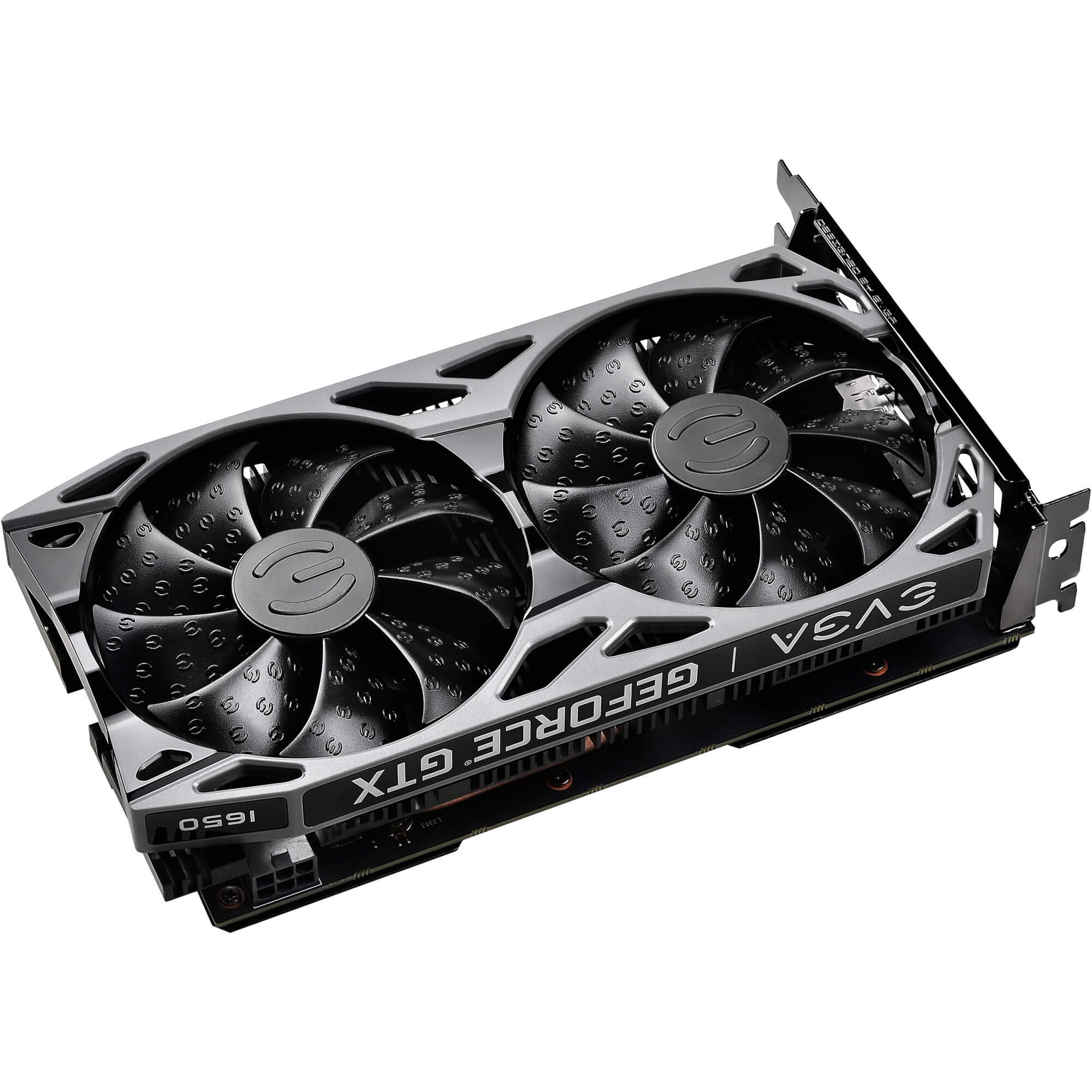 EVGA GeForce GTX 1650 SC Ultra Gaming Graphics Card - 4GB GDDR6, Dual Fan Cooling, Metal Backplate (04G-P4-1257-KR) | Perfect for 1080p Gaming, Video Editing & Streaming