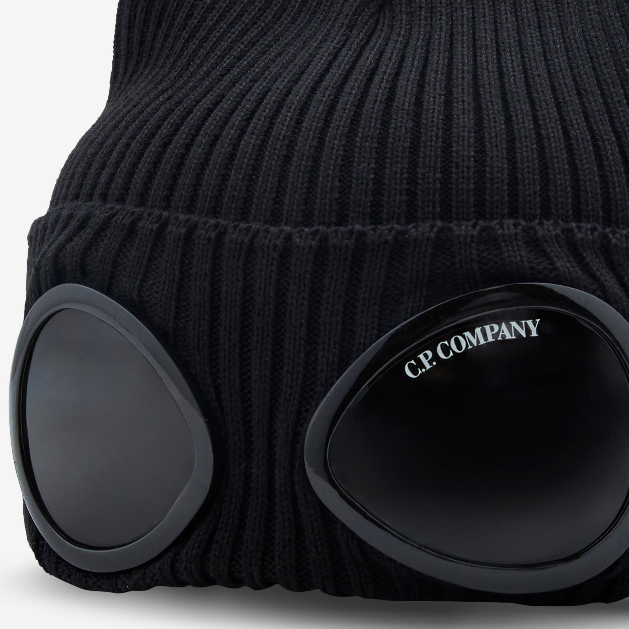 Premium Cotton Goggle Beanie for Men & Women - Soft Winter Skull Cap with Elastic Band - Black - Perfect for Skiing, Snowboarding & Outdoor Winter Activities