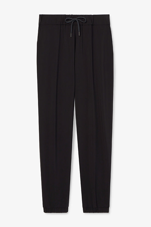 Delaney Jogger Pants for Men - OrigamiTech Stretchable Black Joggers for Running, Gym & Casual Wear