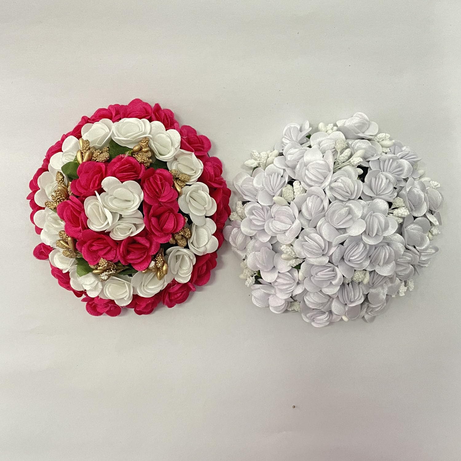 Maahal Bridal Bun Juda Maker Flower Gajra - Elegant Hair Accessories for Women | Perfect for Weddings, Parties & Special Occasions