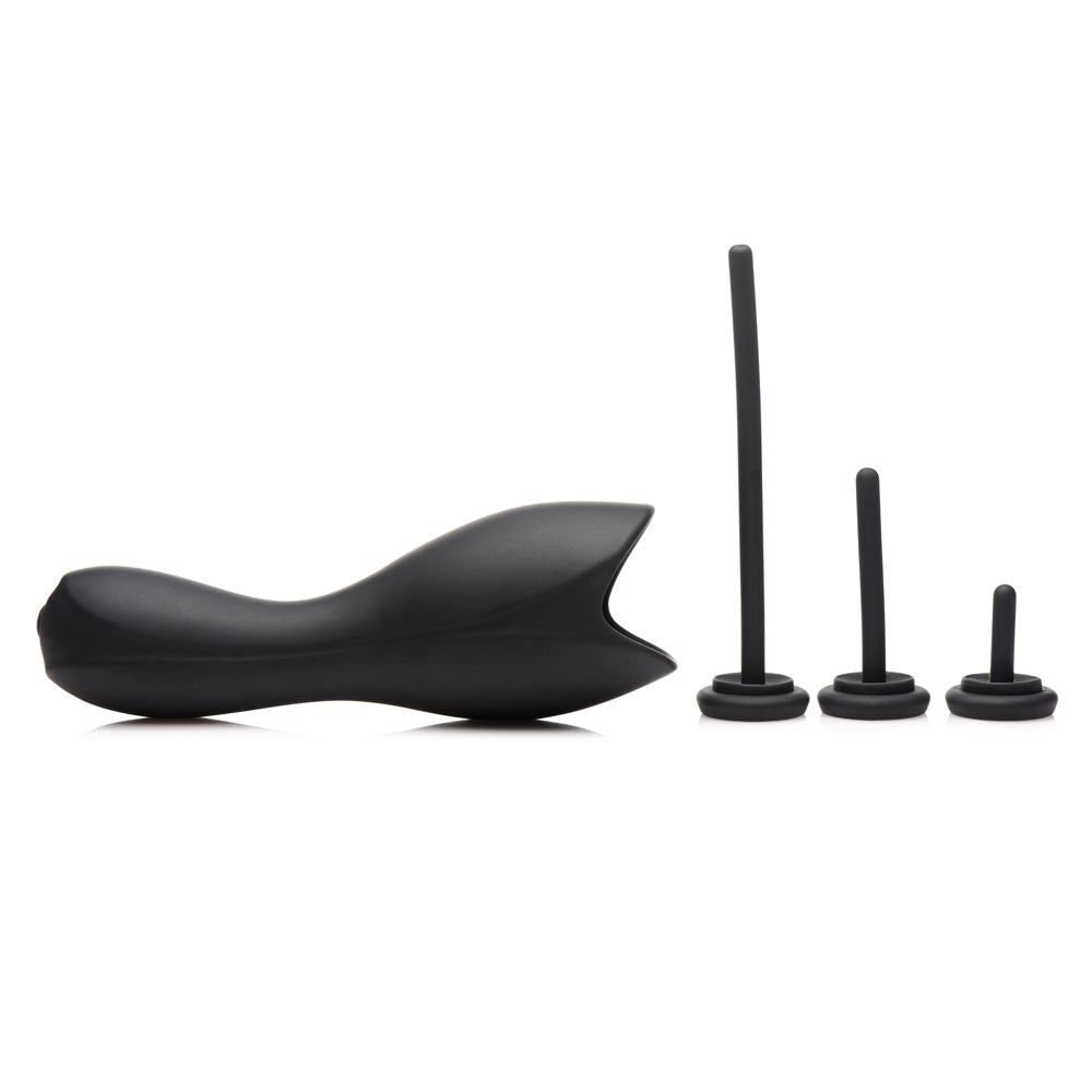 10X Vibrating Penis Head Teaser with Urethral Sounds - Powerful Male Adult Toy for Enhanced Pleasure & Prostate Stimulation - Perfect for Solo Play, Couples Fun & BDSM Exploration