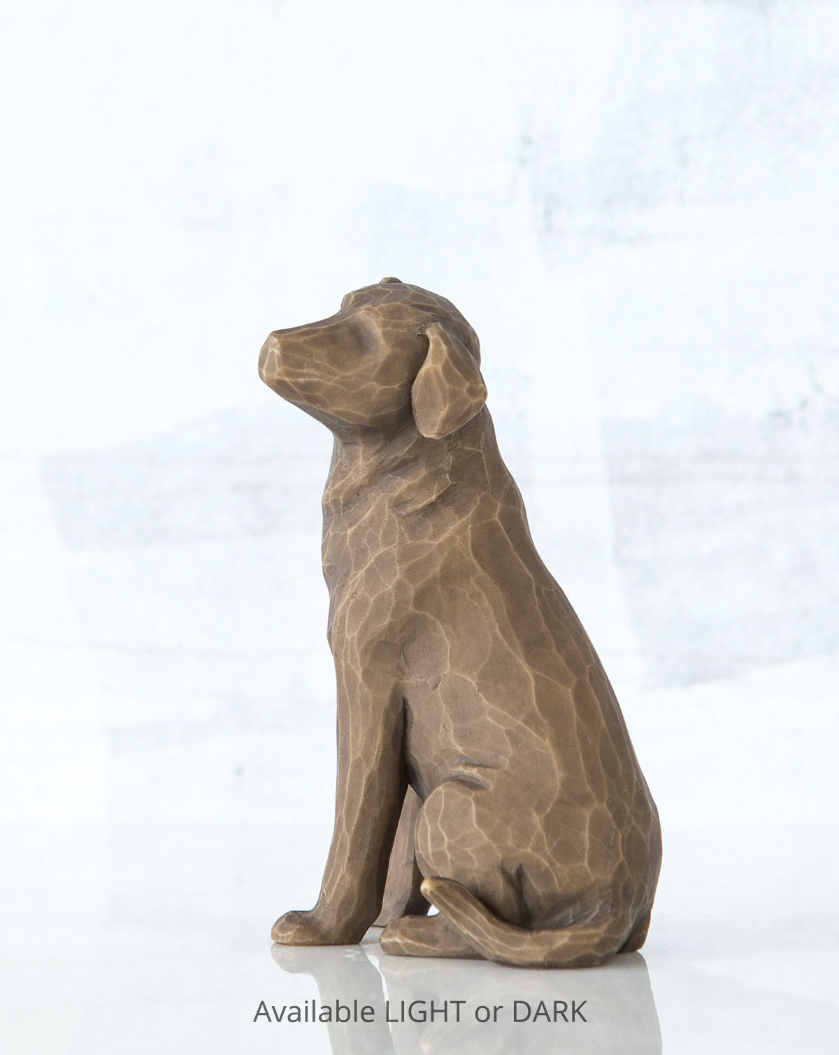Willow Tree Figurines - Love My Dog (Dark) Hand-Painted Collectible Statue - Perfect for Pet Lovers, Home Decor & Gift Giving
