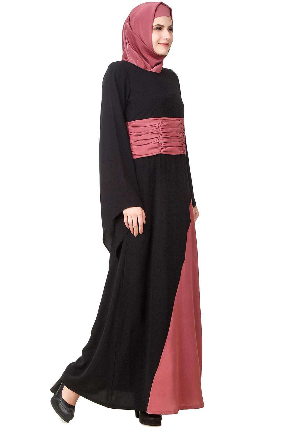 Anwara Abaya - Elegant Muslim Women's Prayer Dress - Perfect for Prayer, Mosque, and Special Occasions