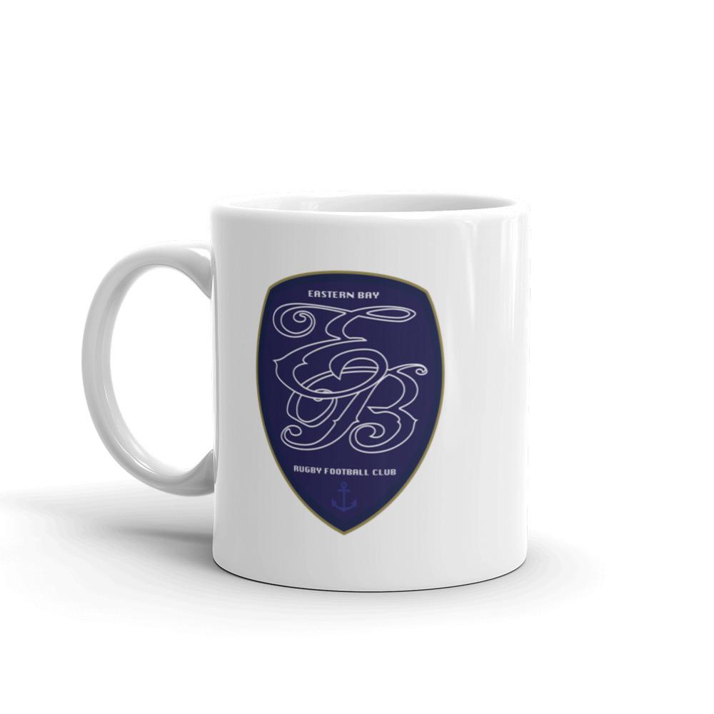Premium Eastern Bay RFC Coffee Mug - 15oz Ceramic Travel Mug with Lid, Insulated for Hot & Cold Drinks - Perfect for Office, Commute, Camping & Gifts