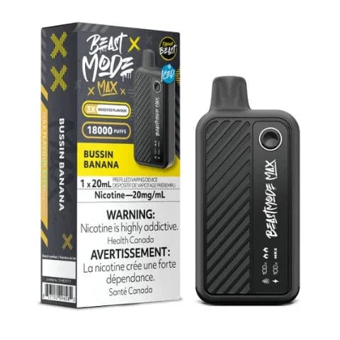 Flavour Beast Mode MAX 18K Disposable Vape - 18000 Puffs, 20mL E-Liquid, 5% Nicotine, Rechargeable USB-C, 15+ Flavors - Perfect for Travel, Parties & Long-Lasting Vaping Experience