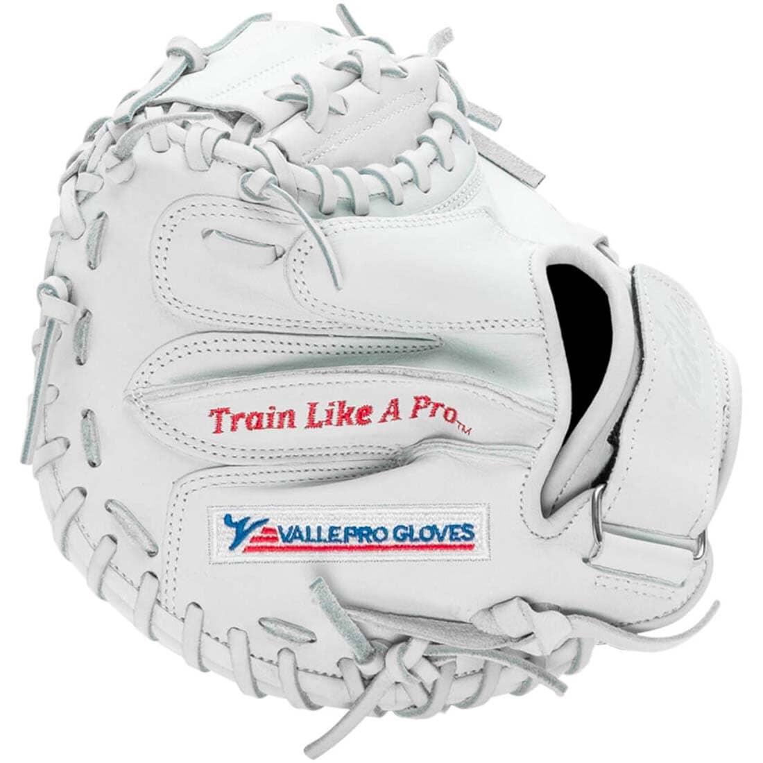 Valle Eagle 27 Baseball Catcher's Training Mitt - Professional Leather Glove for Baseball Practice & Games | Perfect for Catchers, Coaches & Players | E27S Model