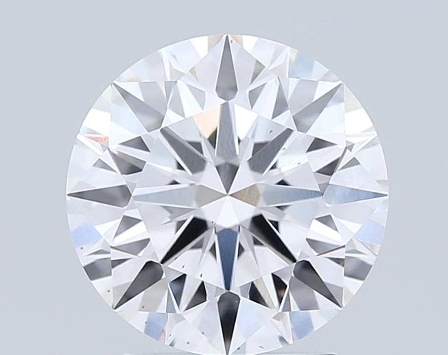 2.55 Carat Round Lab Grown Diamond - GIA Certified | Eco-Friendly & Conflict-Free | Perfect for Engagement Rings & Anniversary Gifts