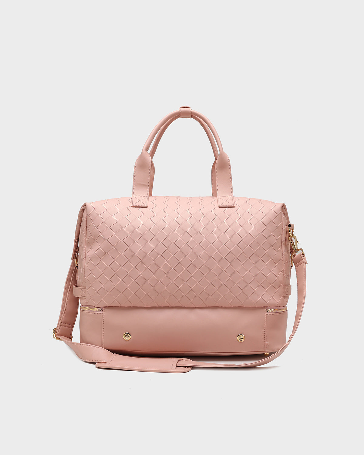 Pink Duffle Bag for Women - Stylish Travel Duffel, Gym Bag & Weekend Getaway Carryall - Perfect for Sports, Workouts & Overnight Trips