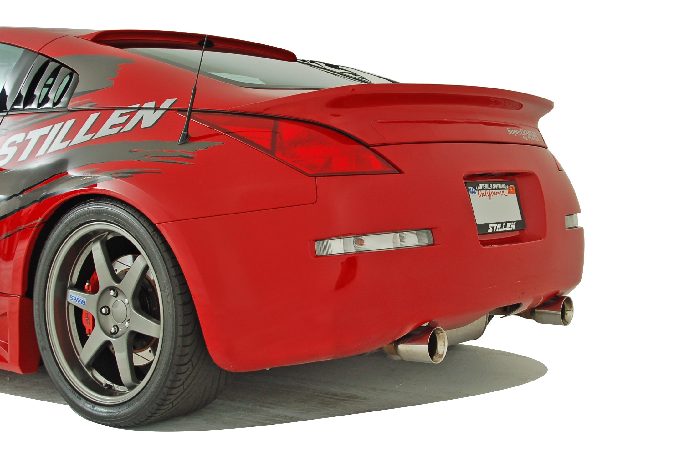 2003-2008 Nissan 350Z [Z33] Carbon Fiber Roof Wing Spoiler - 1035050MB - Enhance Sporty Style & Aerodynamics for Track or Street Racing